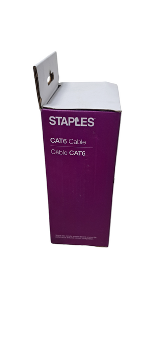 Staples Cat6 Network  Cable 50' Like New