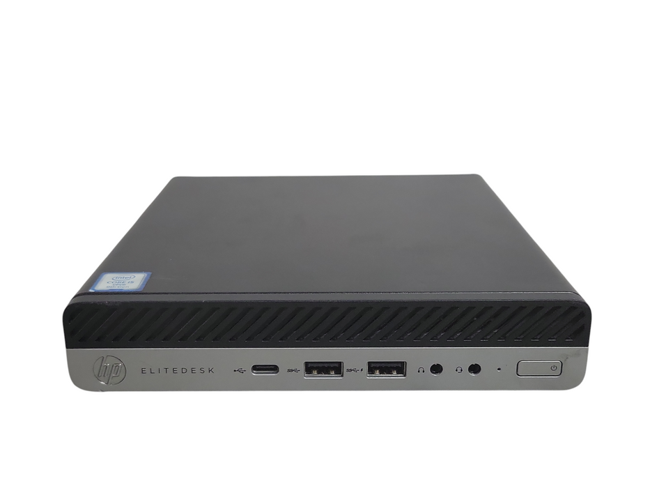 HP EliteDesk 800 G5 Mini i5-9500T 2.20GHz, 8GB DDR4 256GB NVMe, Wi-Fi, SEE  Q_