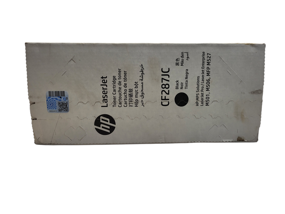 HP CF287JC Same As 87X Black Toner Cartridge LaserJet Enterprise M506dh New $