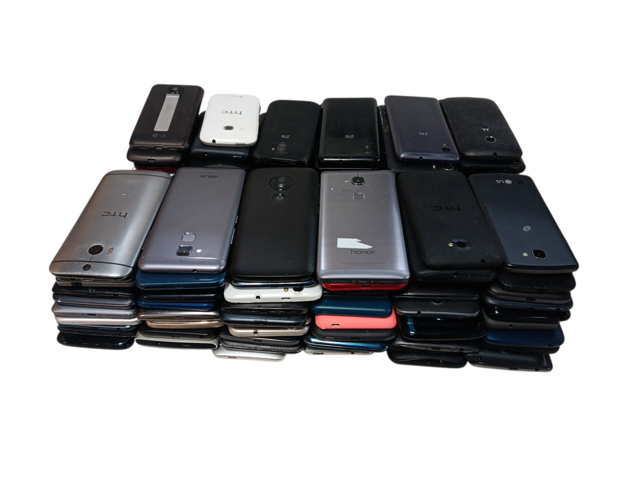 Lot of 120x Mixed Android/Windows Phones [Micro USB / AS-IS]