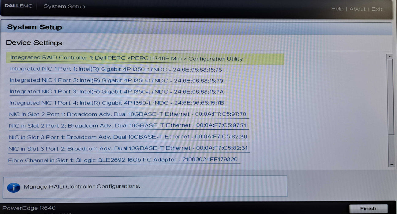 Dell R640 1U | 2x Xeon Gold 6154, 64GB DDR4, 2x 400GB SSD, H740P Mini, 10G