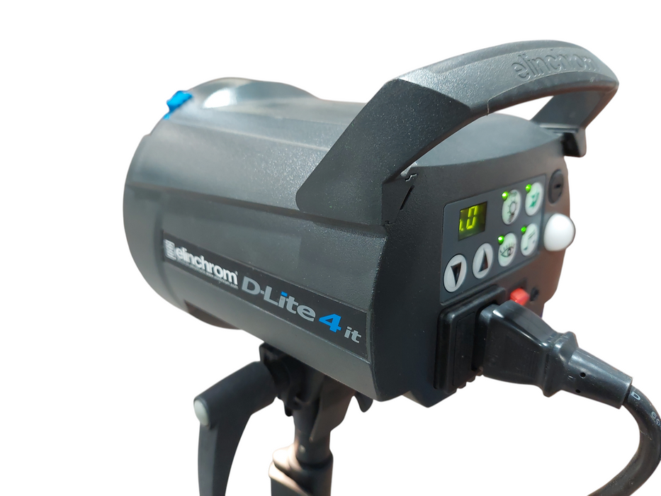 Photography Equipment 2 Elinchrom D-Lite 4 IT Studio Lighting Kit  =