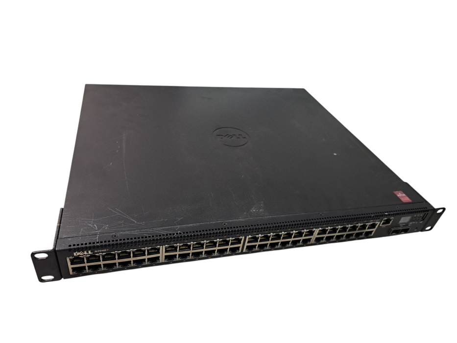 Dell N2048P | 48-Port Gigabit PoE+, 2x 10G SFP+ Managed Switch Q