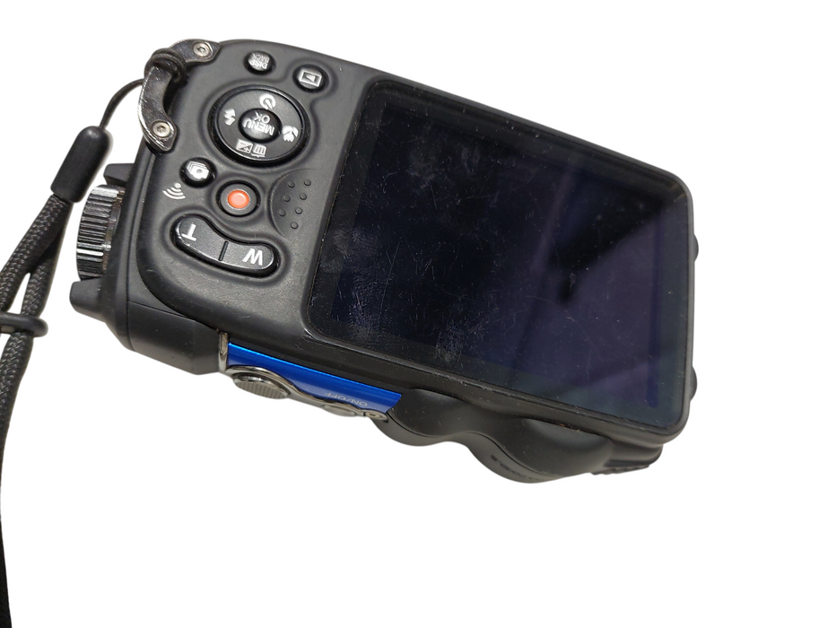 FujiFilm FinePix Wi-Fi XP200 Blue Shock & Waterproof Digital Camera  =