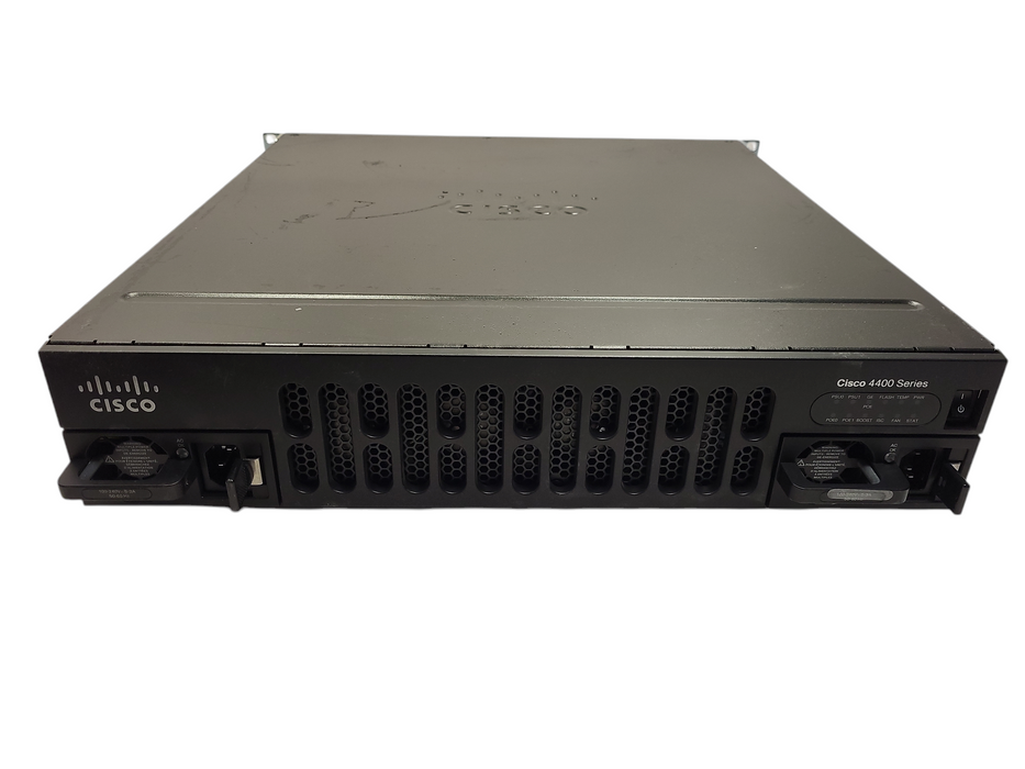 Cisco 4451-X 4-Port Gigabit Wired Router ISR4451-X/K9 w/rack arms $