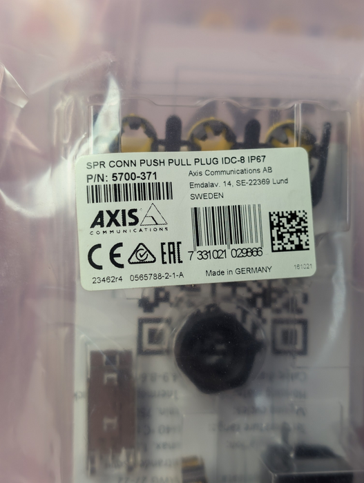 Lot of 6x NEW AXIS RJ45 PushPull Connector AXIS 39680 -