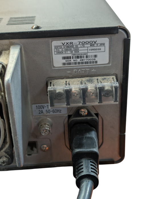 Vertex Standard VXR-7000V Desktop Repeater -