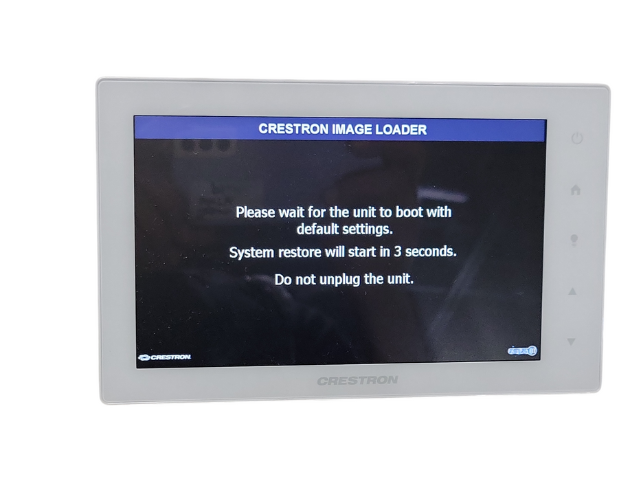 CRESTRON TSW-750-W-S 7" Touch Screen Control Panel Q_