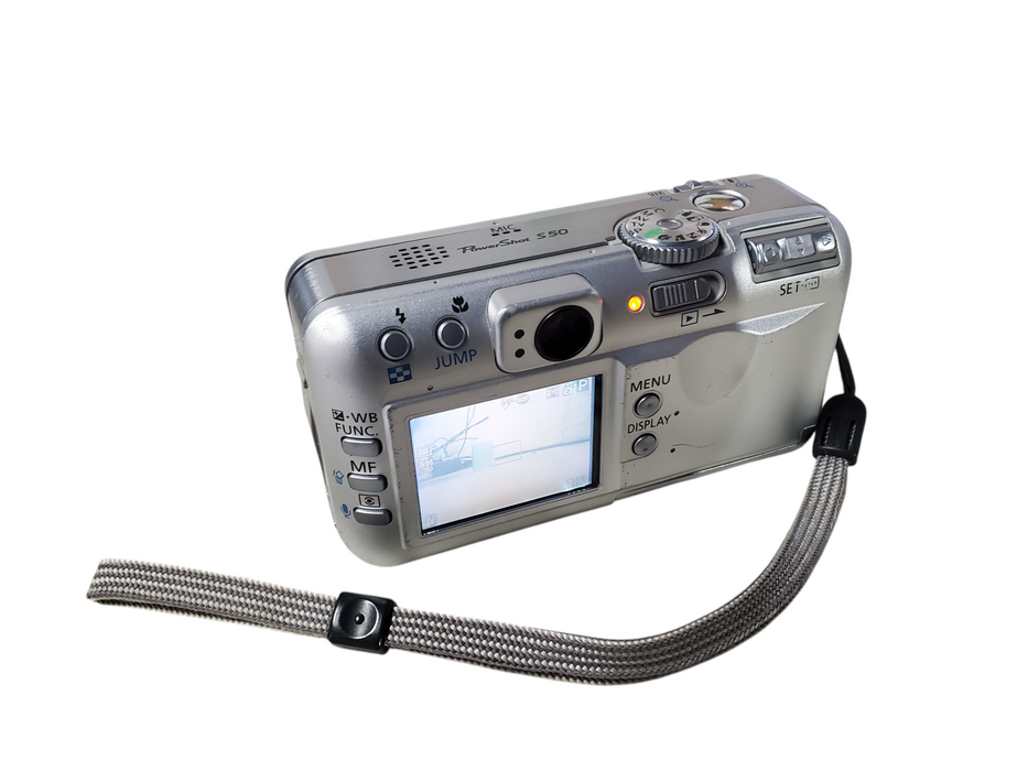 Canon PowerShot S50 5.0MP Digital Camera WITH BATTERY