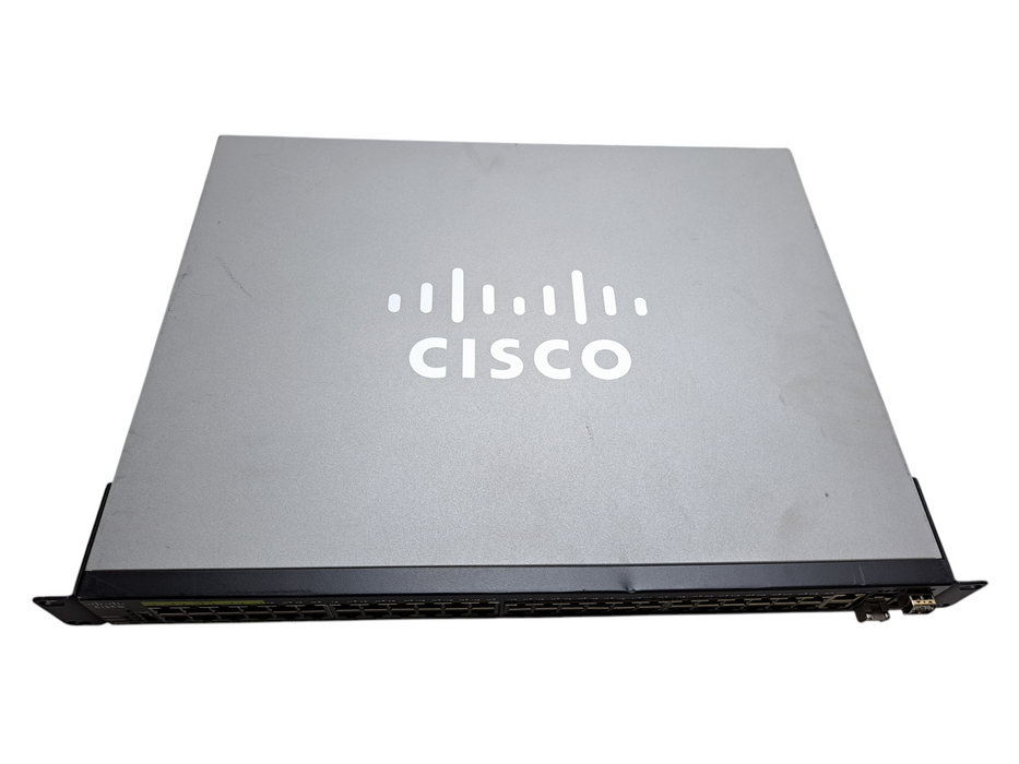 Cisco SG350X-48P-K9 V03 | 48-Port Gigabit PoE Stackable Managed Switch )