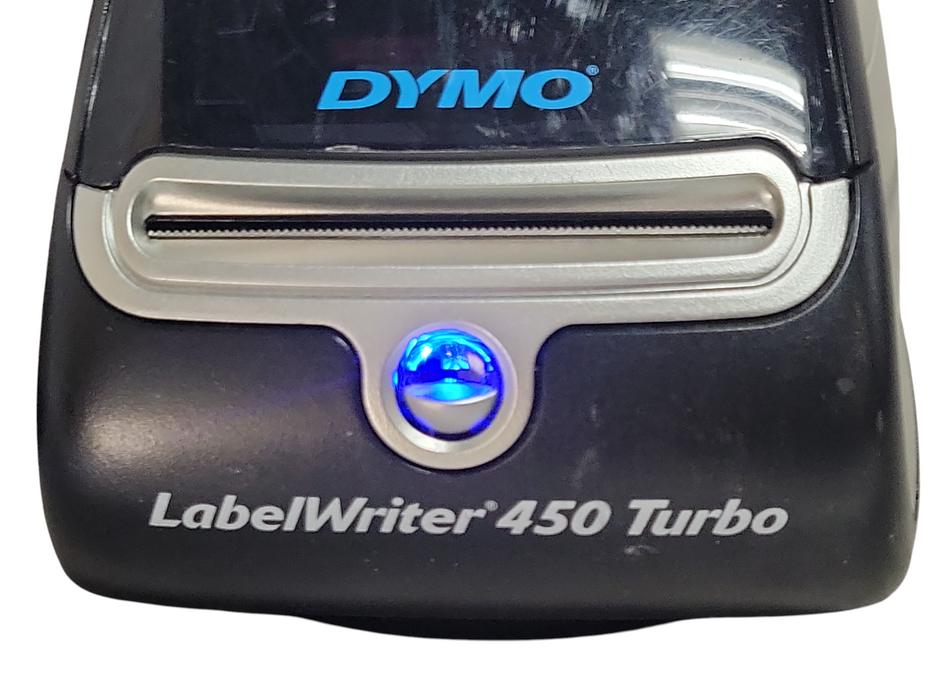 Lot of 2x Dymo LabelWriter 450 Turbo printers, READ _