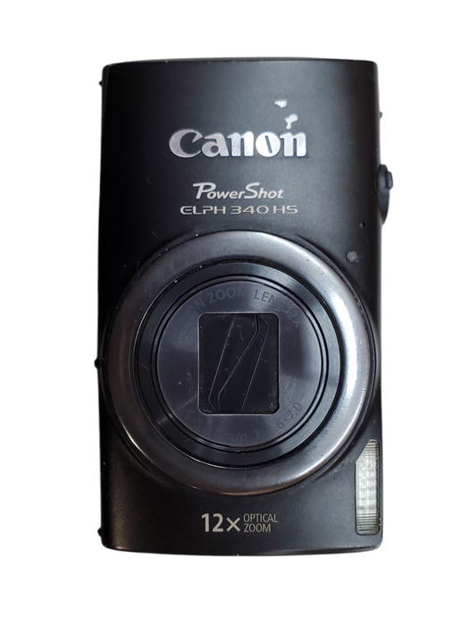 Canon PowerShot Elph 340 HS 16.0MP Digital Camera *READ*