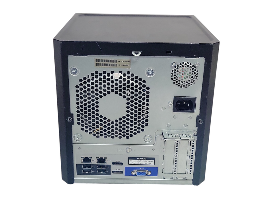 HPE ProLiant MicroServer Gen10 AMD Opteron X3216 1.6GHz CPU 16GB RAM  _