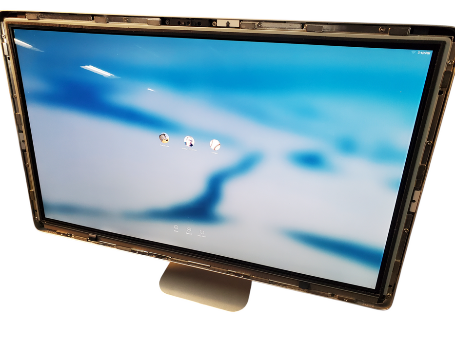 24” Apple Cinema Display LED Monitor Mini Display Port A1267 READ