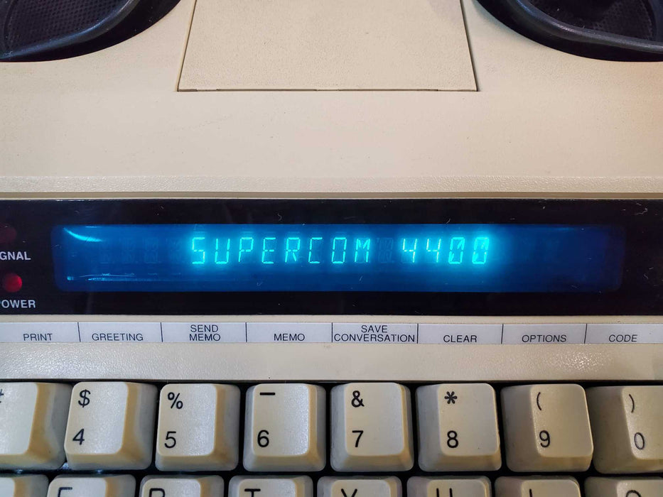 Vintage Ultratec Supercom 4400 TTY Telephone  @