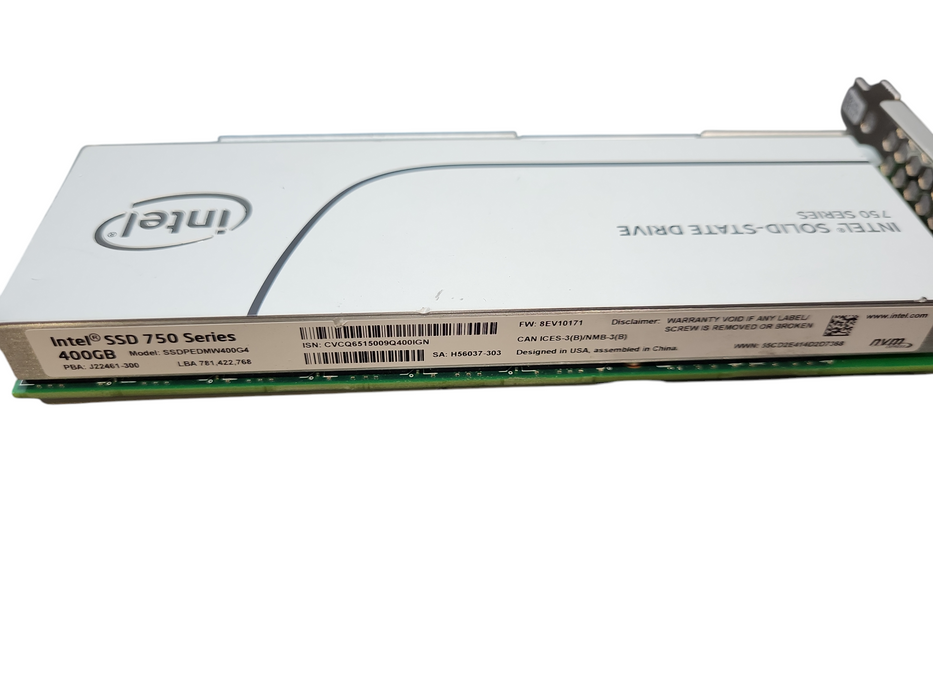 400GB PCIe NVMe Intel SSD 750 Series  Add-In Card SSD (SSDPEDMW400G4) Q&