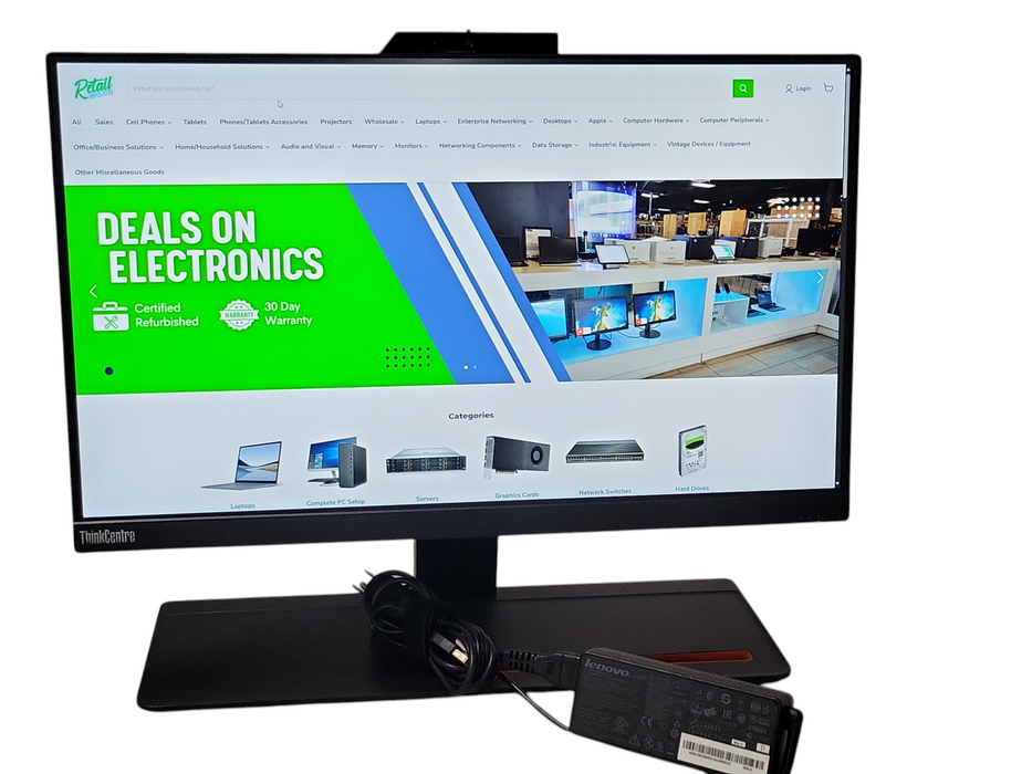 Lenovo M70a AIO, Core i5-10400 2.90GHz, 8GB DDR4, 1TB SSD, Wi-Fi, Webcam _