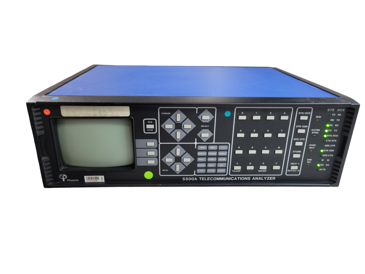 Phoenix Microsystems 5500A Telecommunications Analyzer % — retail.era