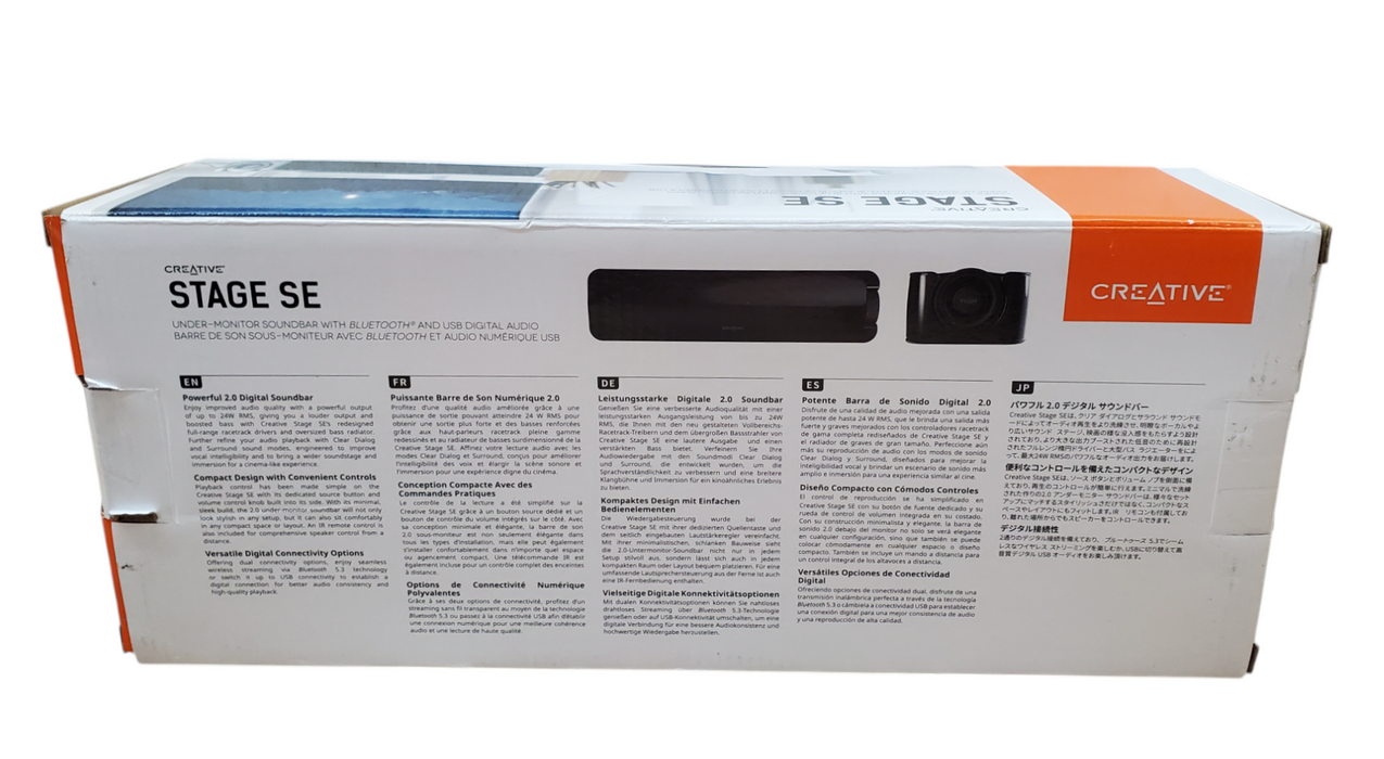 Creative Stage SE Under-Monitor SoundBar