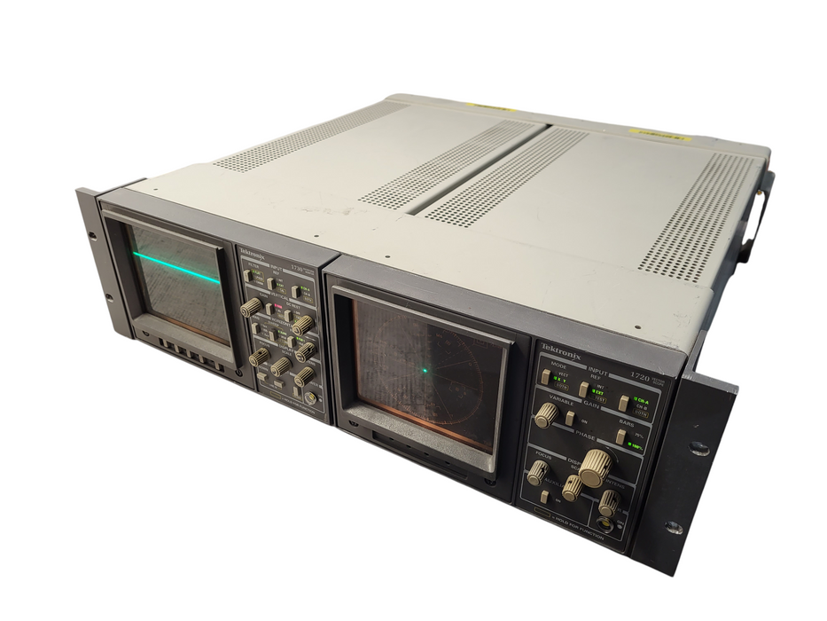 Tektronix 1730 Waveform Monitor & 1720 Vectorscope READ $
