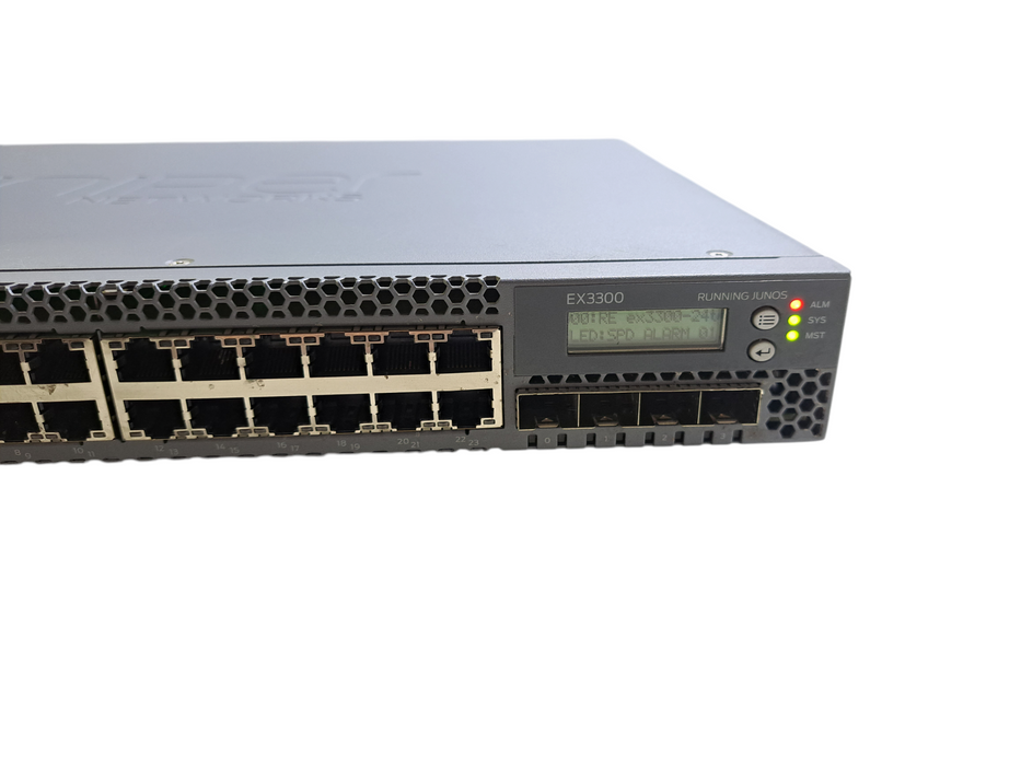 Juniper EX3300-24T | 24-Port Gigabit Managed Switch w/ 4x 10G SFP+ *READ*