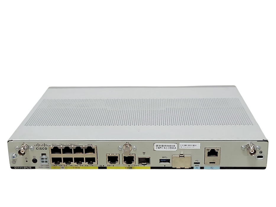 Cisco C1111-8PLTEEA Series Integrated Services Router !