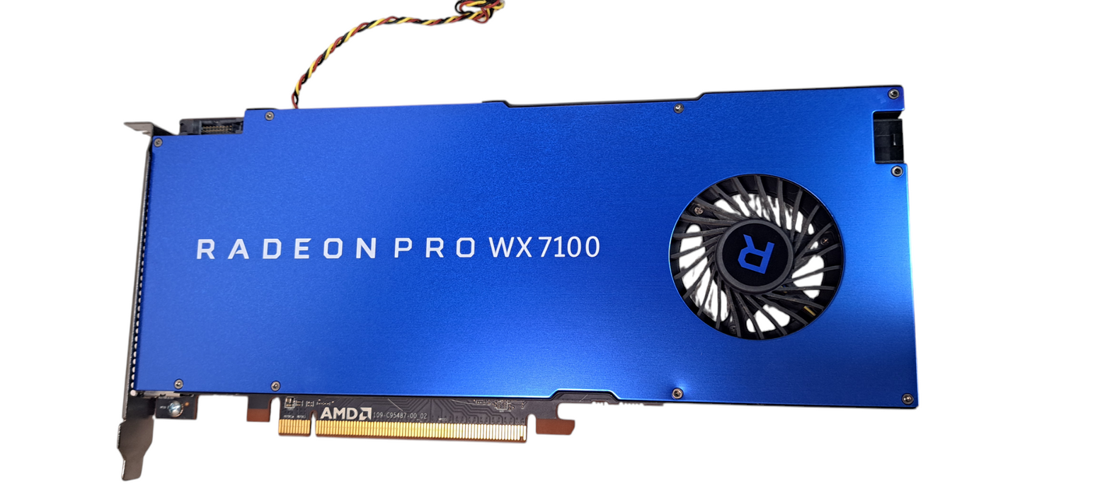 AMD Workstation GPU Radeon Pro WX7100 8GB GDDR5 W/Genlock Bracket