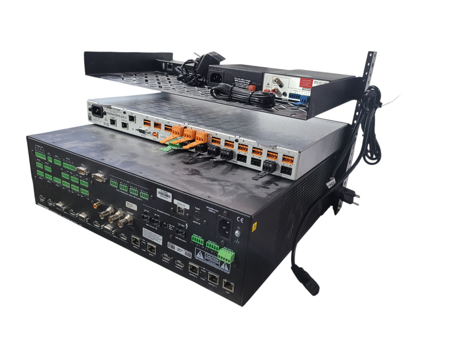 Professional AV System – Biamp TesiraFORTÉ AVB VI + Crestron DMPS3-300-C +