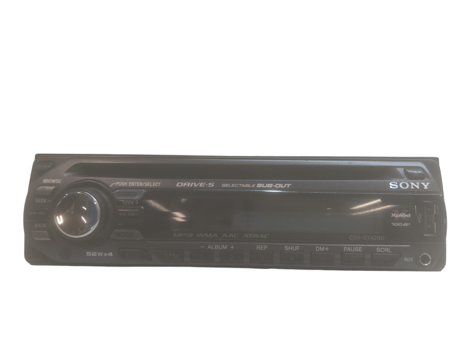 Sony CDX-GT420U | FM/AM Compact Disc Player | *READ*