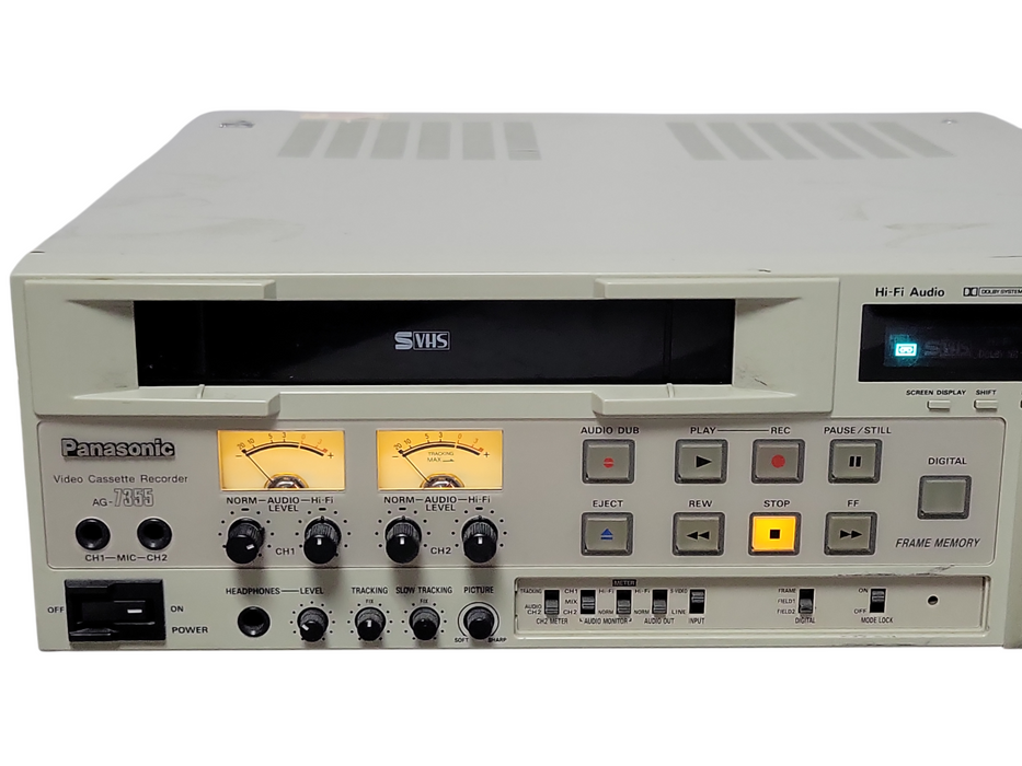 Panasonic AG-7355-P Video cassette Recorder, READ _