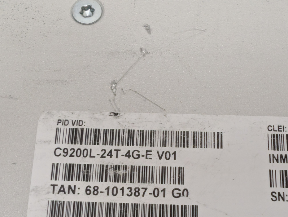 Cisco C9200L-24T-4G-E 24-Port Gigabit 4x1G Managed Network Switch, 2x PSU _