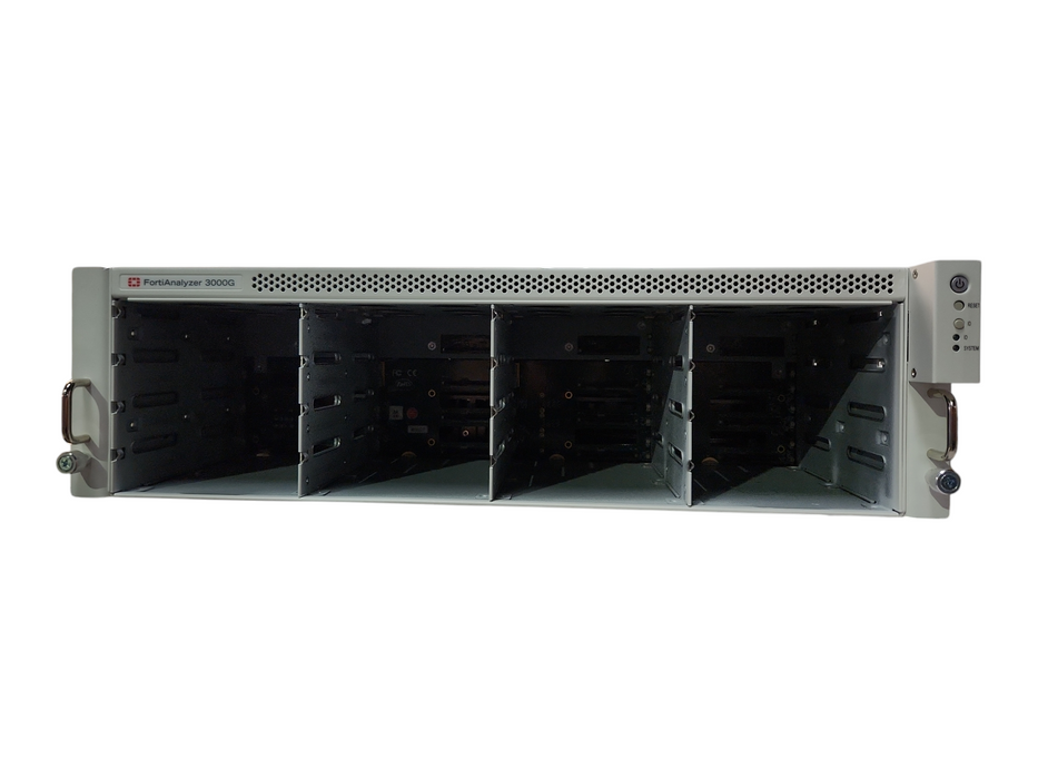 Fortinet FortiAnalyzer FAZ-3000G, 2x Xeon Silver 4215, 128GB RAM, 10x 2TB SAS