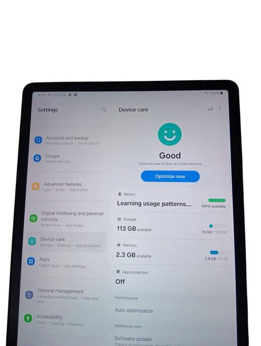 Samsung Galaxy Tab S7 FE - Black - 128GB [SM-T733]
