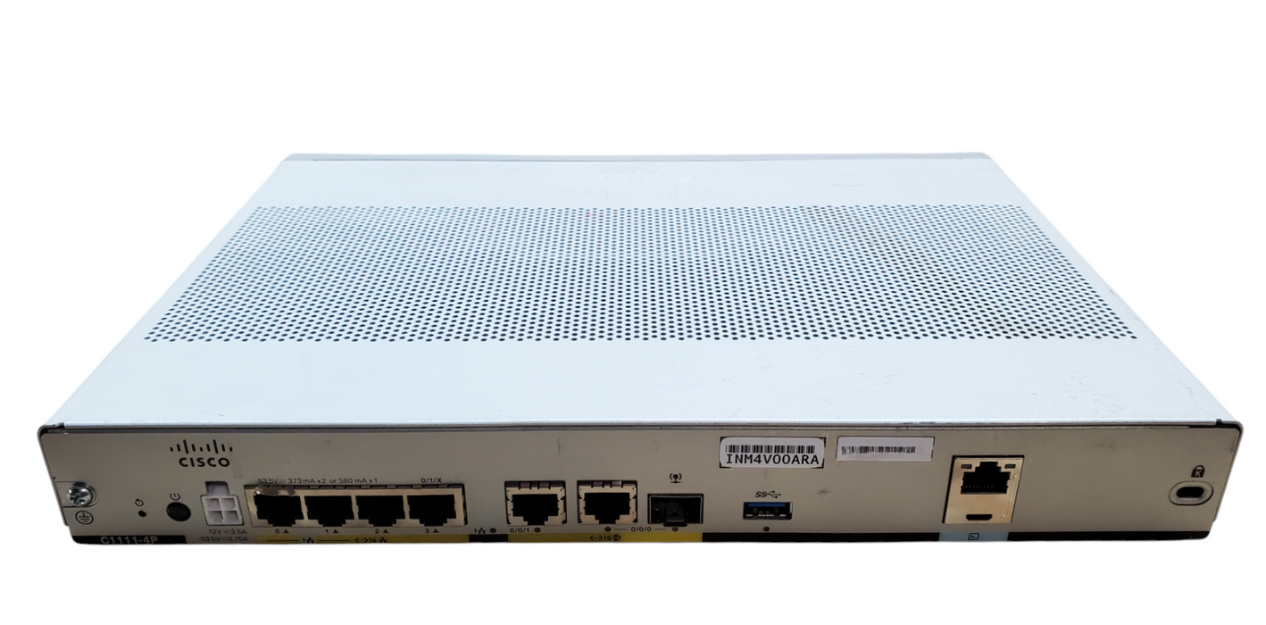 Cisco ISR 1100 Series C1111-4P V01 Services Integrated Router