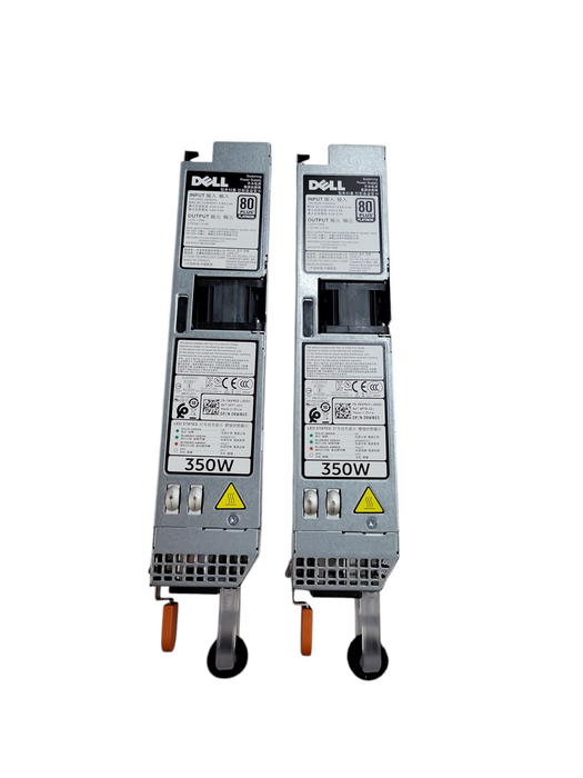 Lot of 2x - Dell 350W Server PSU %