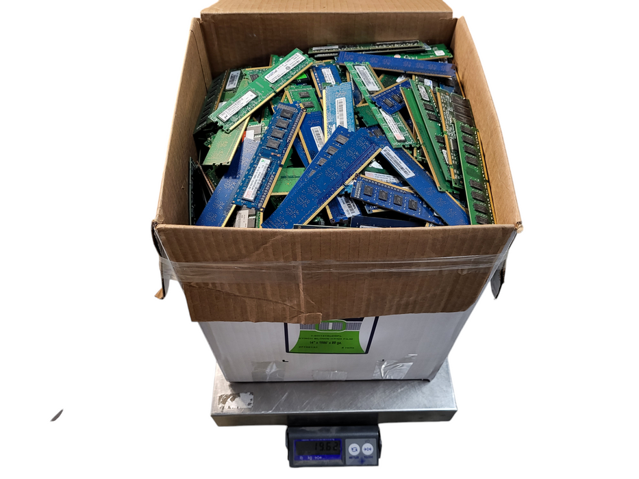 AS-IS Non-Heat Sink RAM/Memory 44.2LBS/19.6KG $