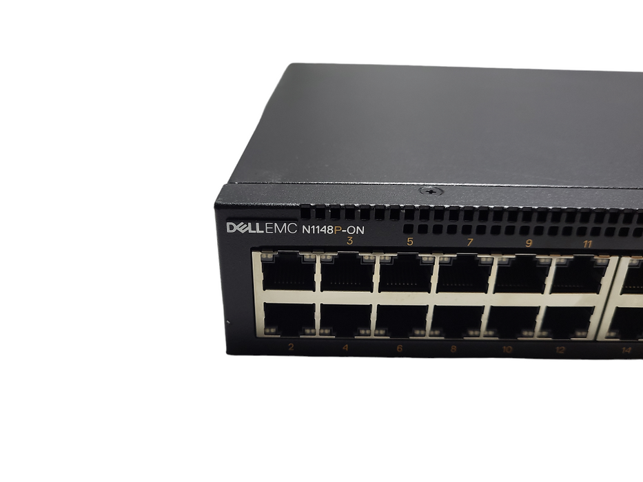 Dell EMC 48 Port Power Switch 1GbE Networking Switch -4 SFP+ - E18W N1148P-ON $