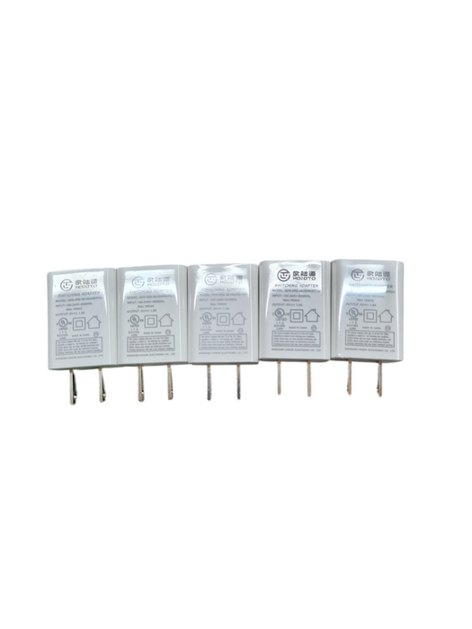 LOT 25x HOIOTO ADS-5RE-06 05050EPCU 5V 1A AC/DC ADAPTER USB Power Supply