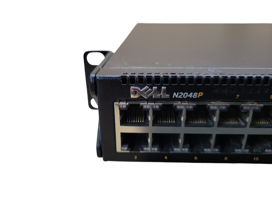 Dell Networking N2048P, 48-Port Gigabit PoE+, 2x 10G SFP+ Managed Switch !
