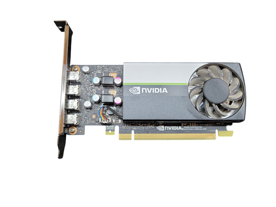 NVIDIA Quadro T600 4GB GDDR6 Graphics Card | 4xMiniDP !