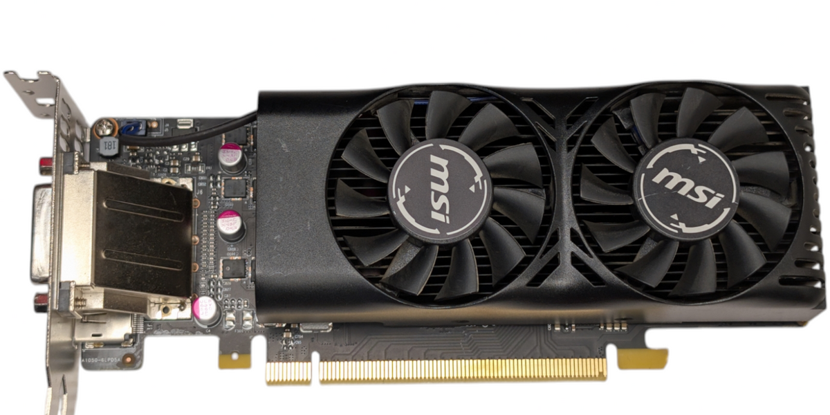 MSI GeForce GTX 1050 Ti 4GT LP Low Profile 4GB Graphics Card