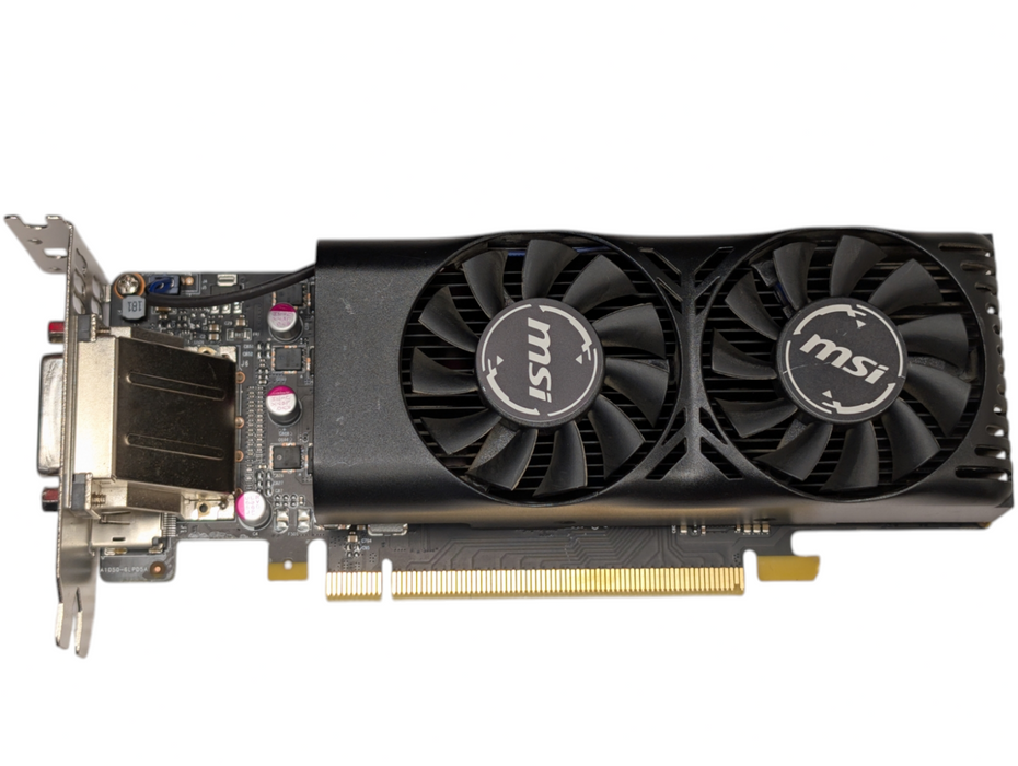 MSI GeForce GTX 1050 Ti 4GT LP Low Profile 4GB Graphics Card )