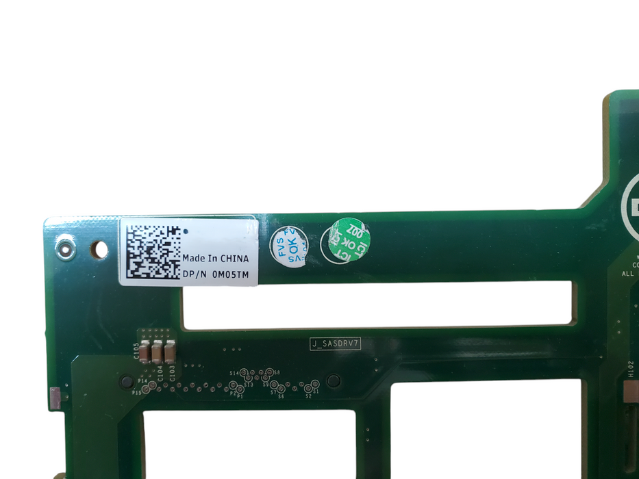 Dell PowerEdge 8x3.5" Bay Backplane 0M05TM w/ Cables