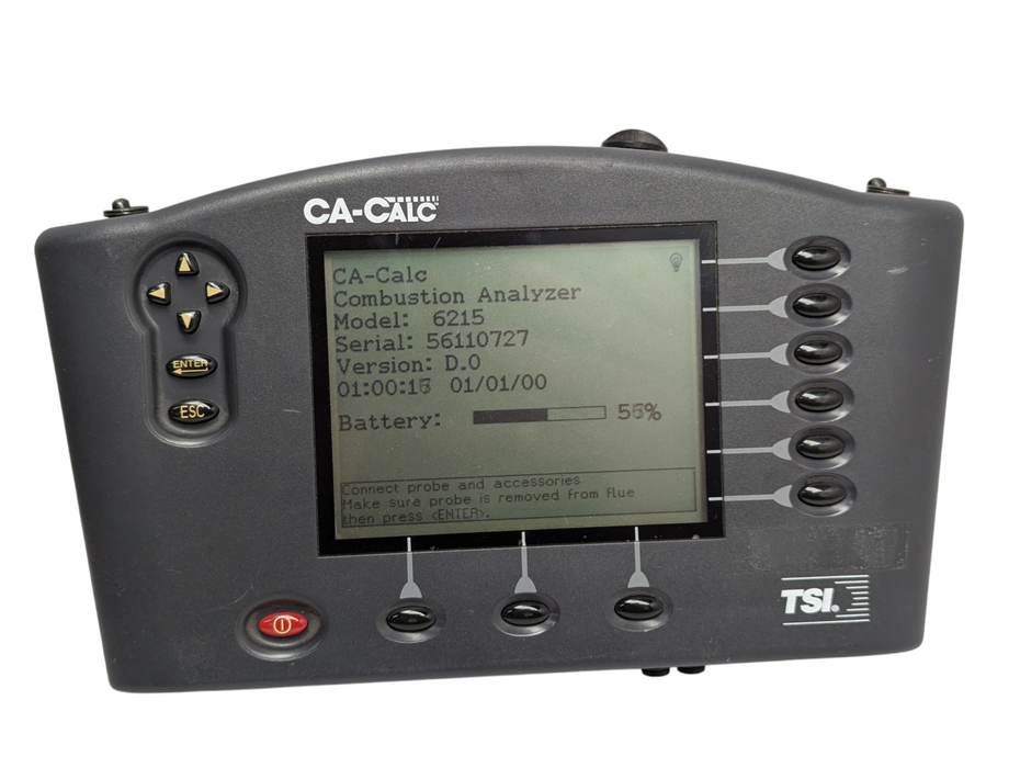 TSI CA-6200 CA-CALC Combustion Analyzer Please READ  -