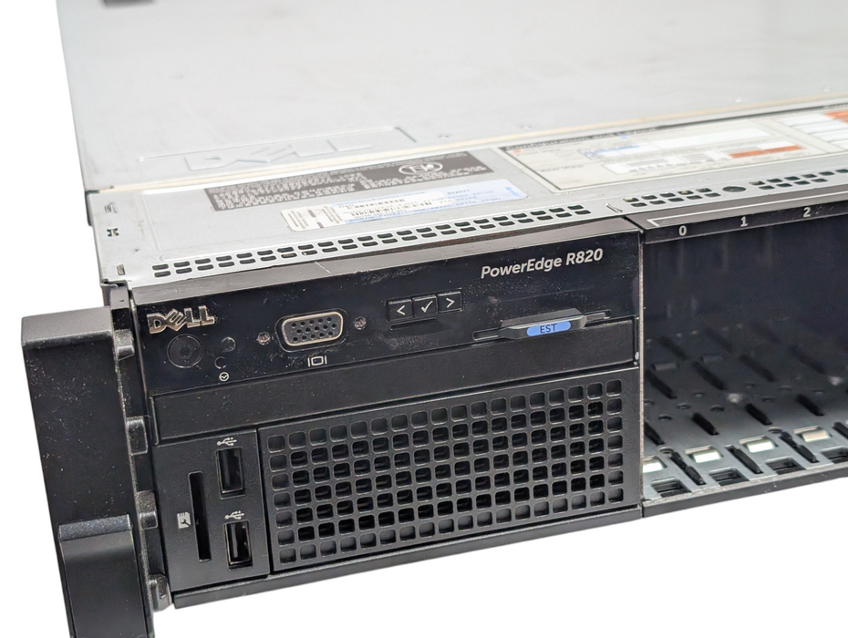 DELL PowerEdge R820 2U 4x Intel Xeon E5-4617 0 96GB RAM  -