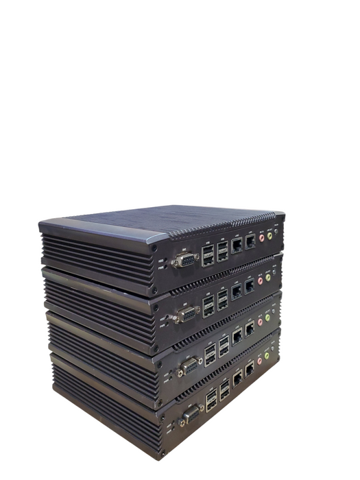 LOT 4x Lanner Electronics LEC-7020D SFF Digital Signage PC [AS-IS]