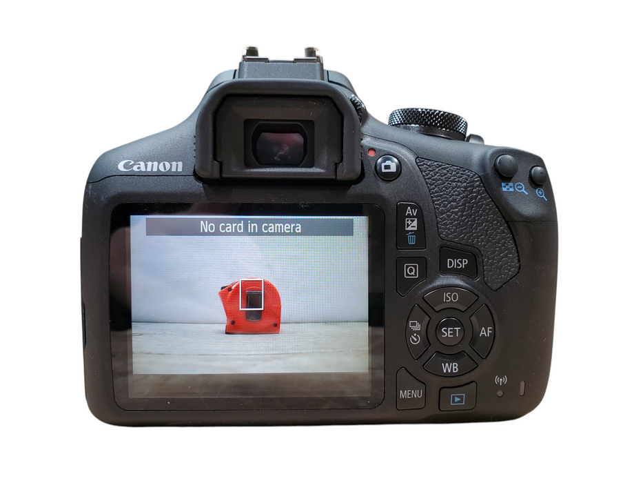 Canon EOS Rebel T7 24.1MP DSLR w/ Canon EFS 18-55mm Lens - No Battery