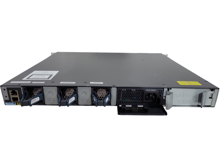 Cisco Catalyst WS-C3650-24TD-E V04 2x10G Uplink Ports Switch !
