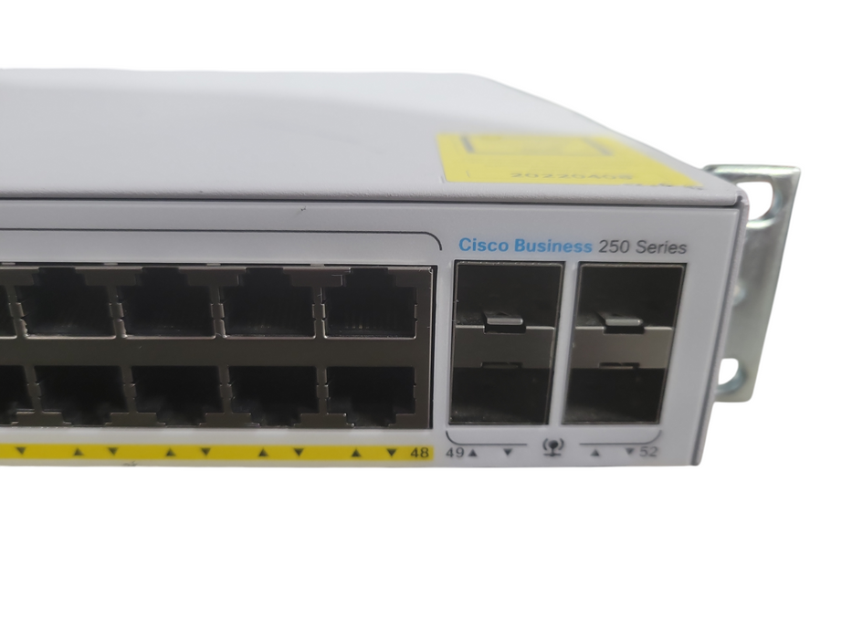 Cisco CBS250-48PP-4G V02 | 48-Port Gigabit PoE+ 195W Smart Switch  !