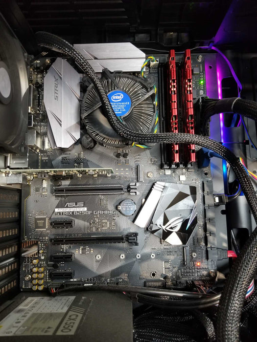 Generic Pc w/ Asus Strix B250F Gaming Intel i7-7700 CPU 16GB DDR4 No HDD
